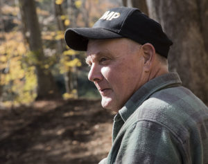 Logger Ron Cranouski will work next on a similar project in Barkhamsted.