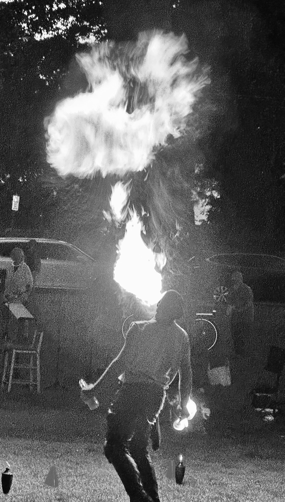 Fire and Circus Arts on the Green