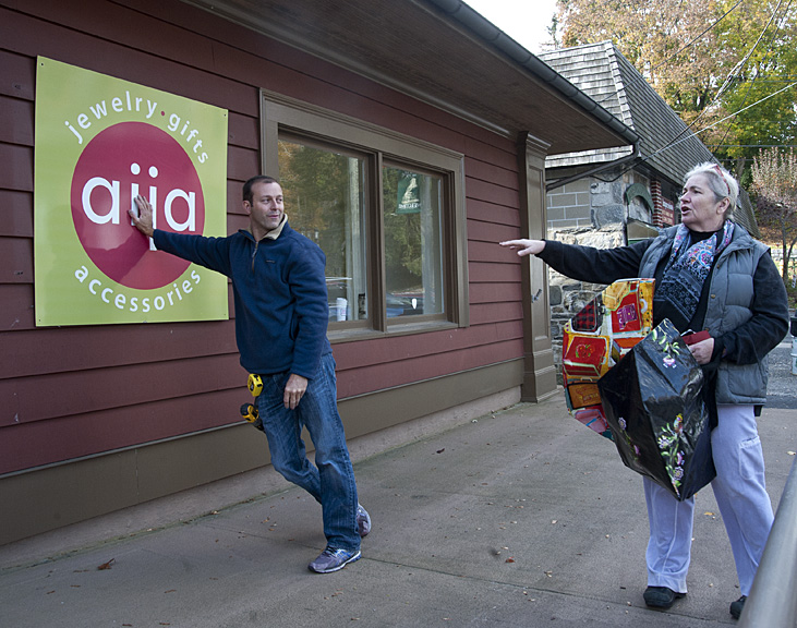 Aija Moves Into Hardware Store Building Across Street