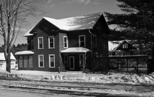 The former Menard house on the corner of Greenwoods Rd. W. and Shepard Rd. is one of the houses in question. Photos by Bruce Frisch.