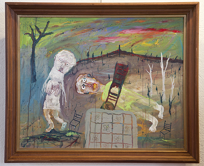Artist Ron Sloan Exhibits at Norfolk Library