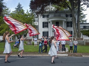 NW Regional's flag twirling brigade