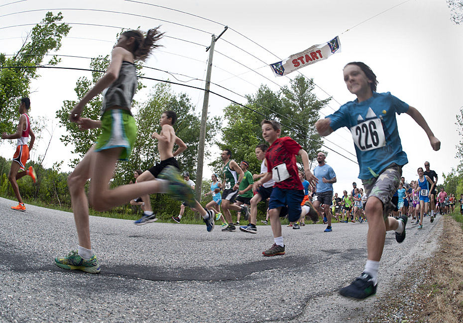 Five-Mile Memorial Day Race Won in Record Time