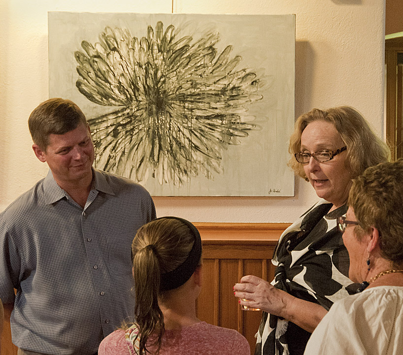 Janet Andre Paintings Shown at Norfolk Library
