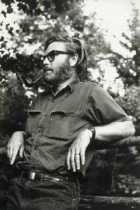 Hayden Carruth in the 1940s.