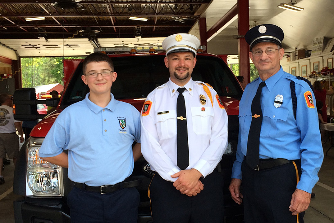 Fire Chief Matthew Ludwig Continues a Family Tradition