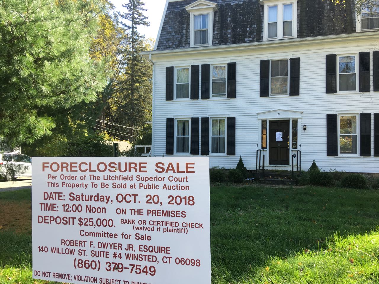 Landmark on Village Green Bought by Bank