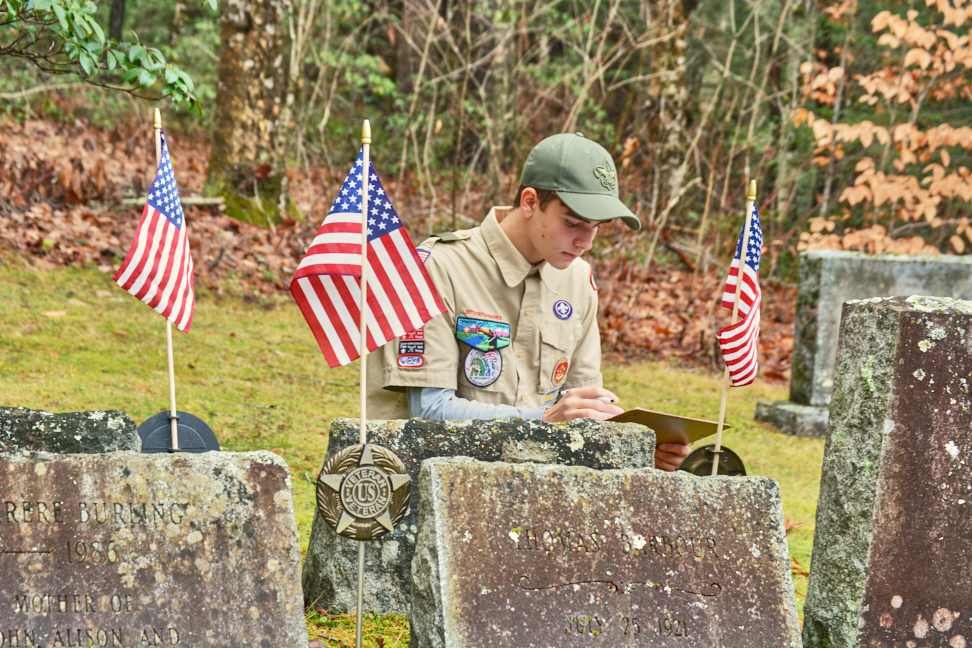 Local Scout Honors Norfolk Veterans