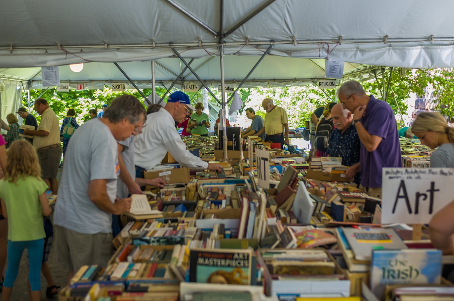 Used Book Sale Supports Norfolk Library