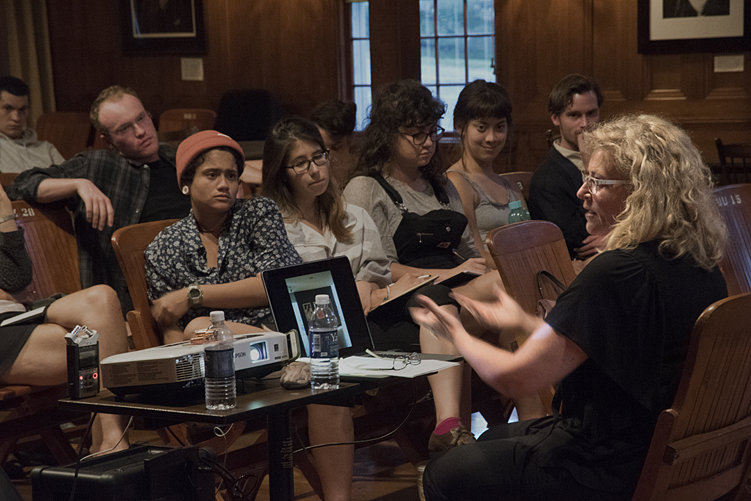Yale Norfolk Summer School of Art Students Hear from Mentors and Peers
