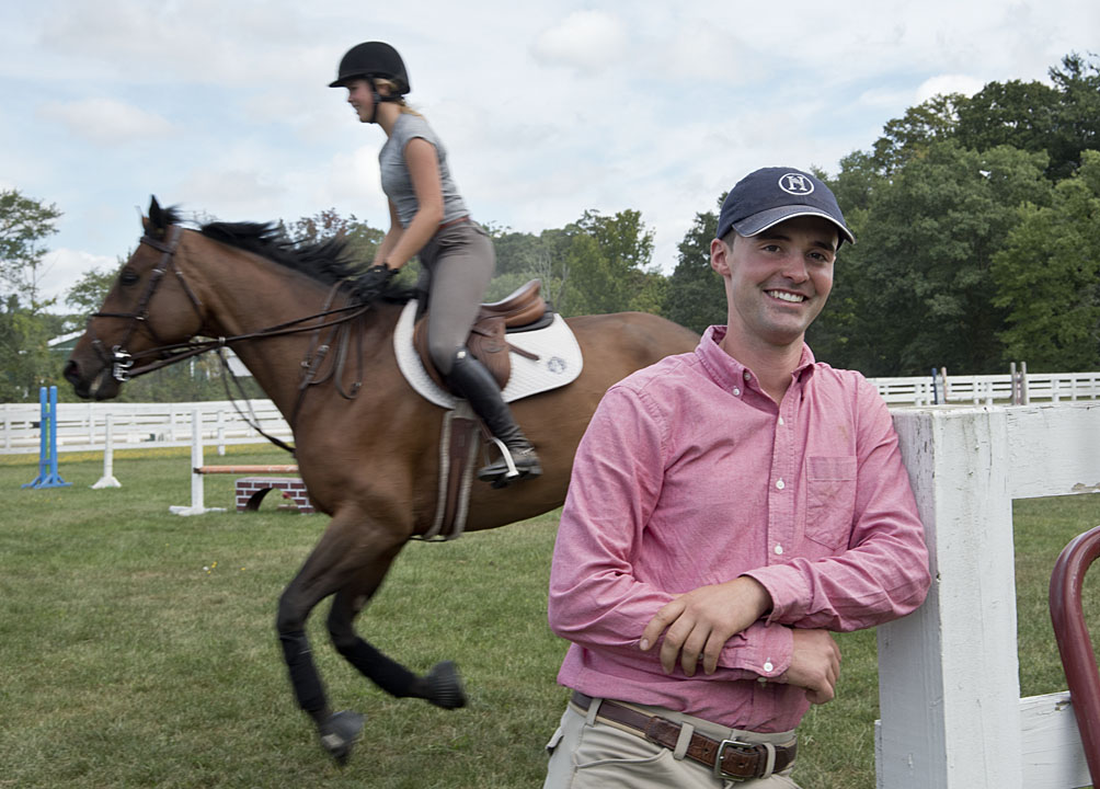 A Portrait of Two Equestrians