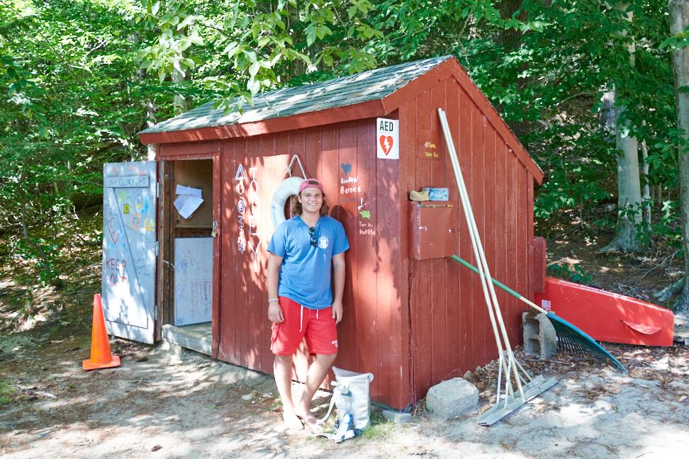 Teen Plans New Lifeguard Shed for Tobey Pond