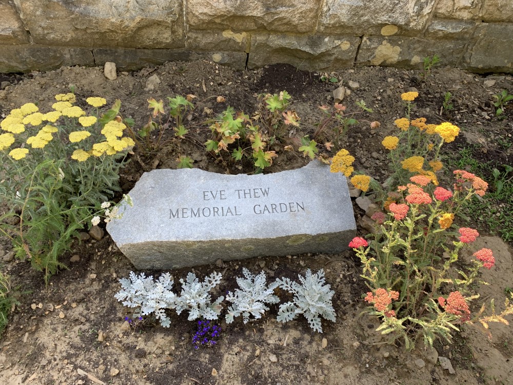 Eve Thew’s Memorial Garden