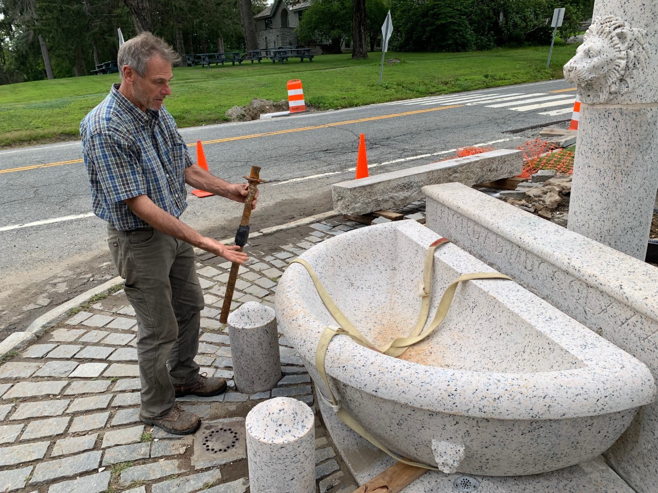 Battell Fountain Is (Nearly) Back — Bring on the Band