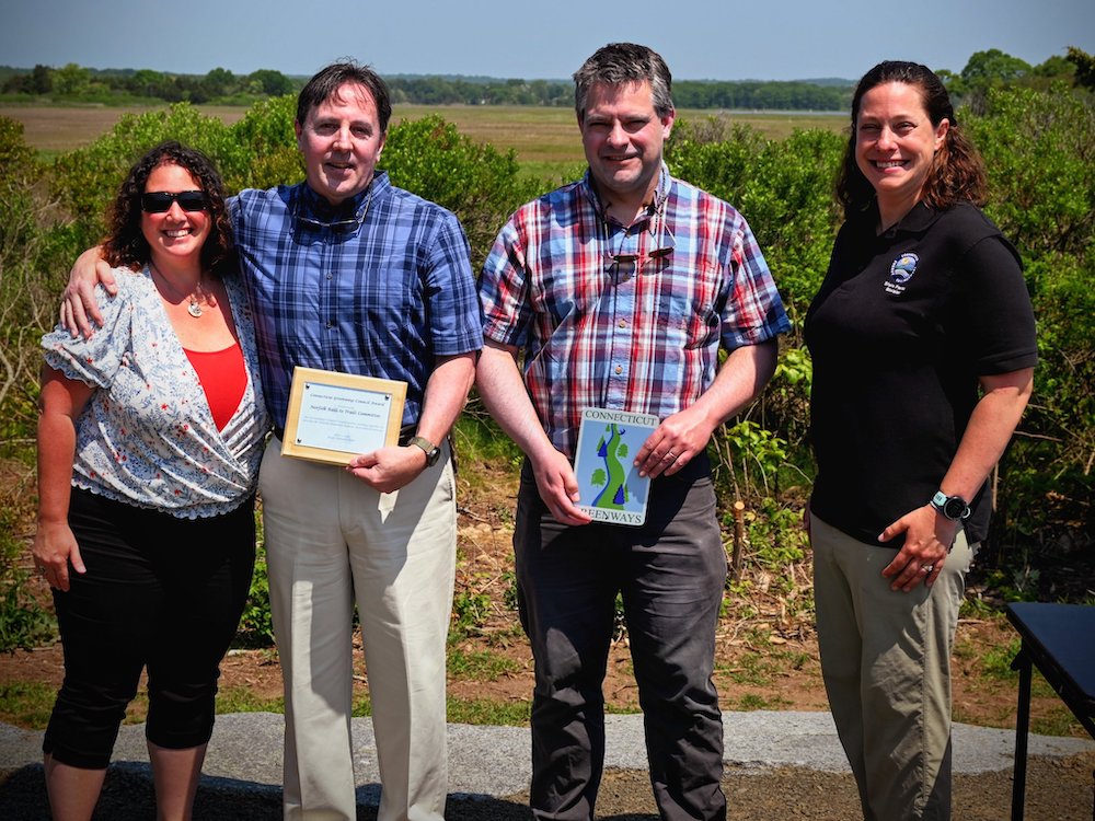 Norfolk Rails to Trails Committee Receives State Award
