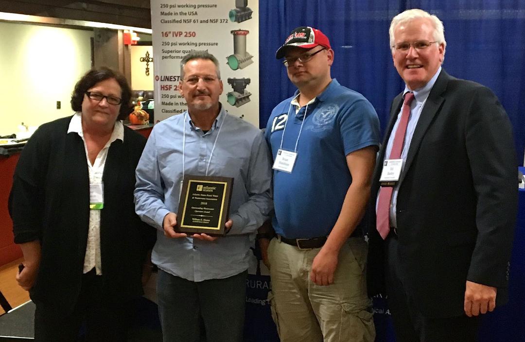 Hester Wins Wastewater Operator Award - Norfolk Now : Norfolk Now