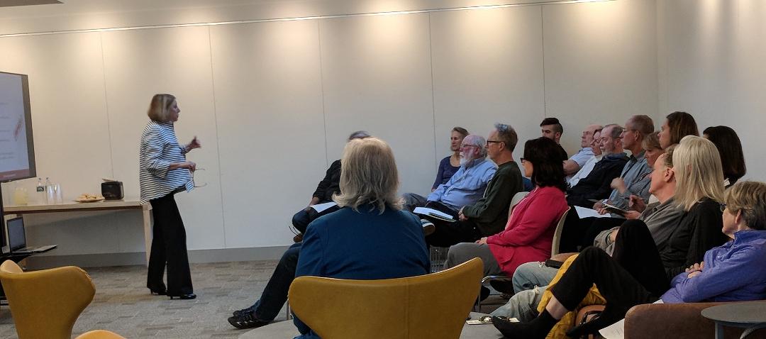 The Hub, Designed as a Collaborative Center, Holds First Event