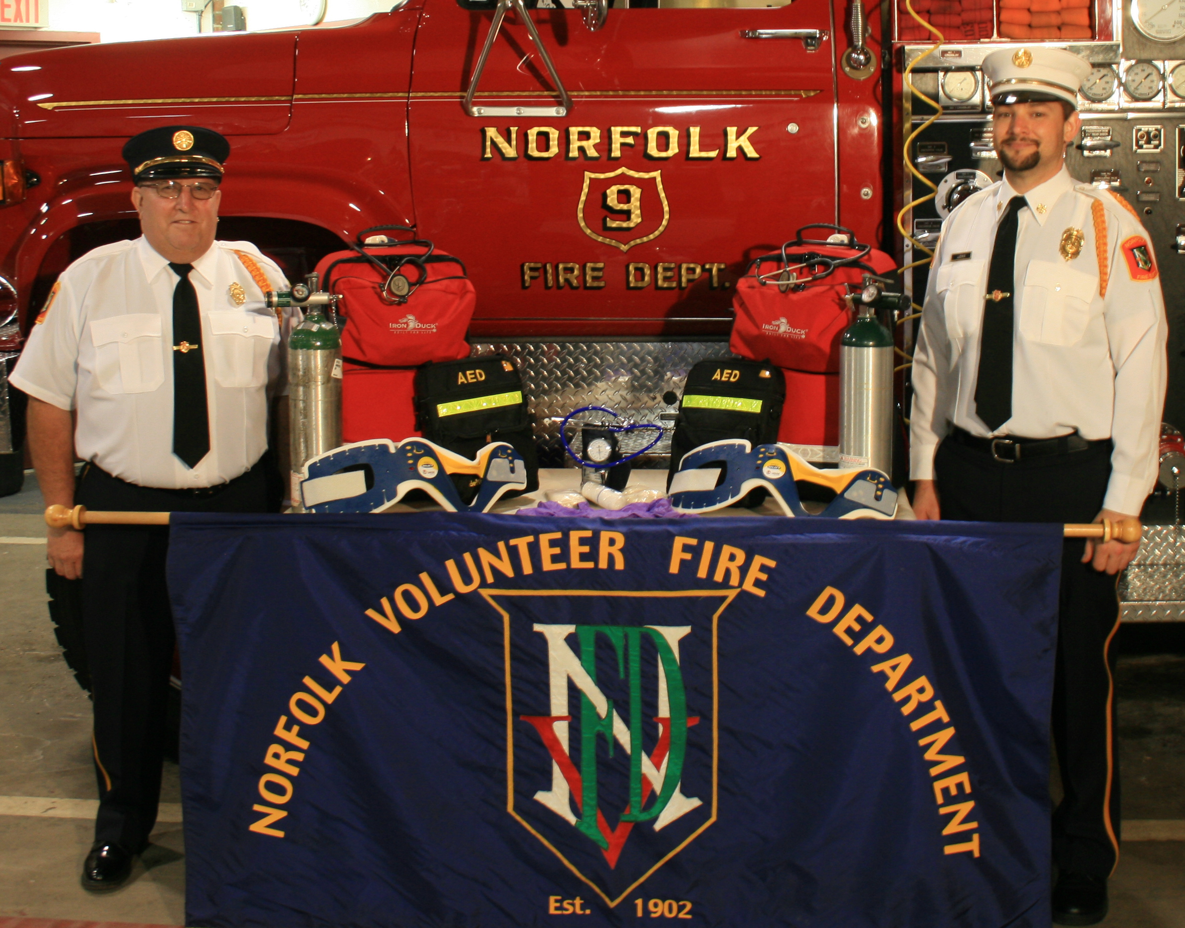 Fire Department Receives Life-Saving Equipment