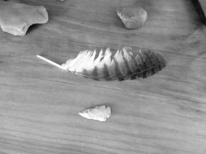 This arrowhead, found in a local streambed, reminds us just how long the hunting tradition goes back.