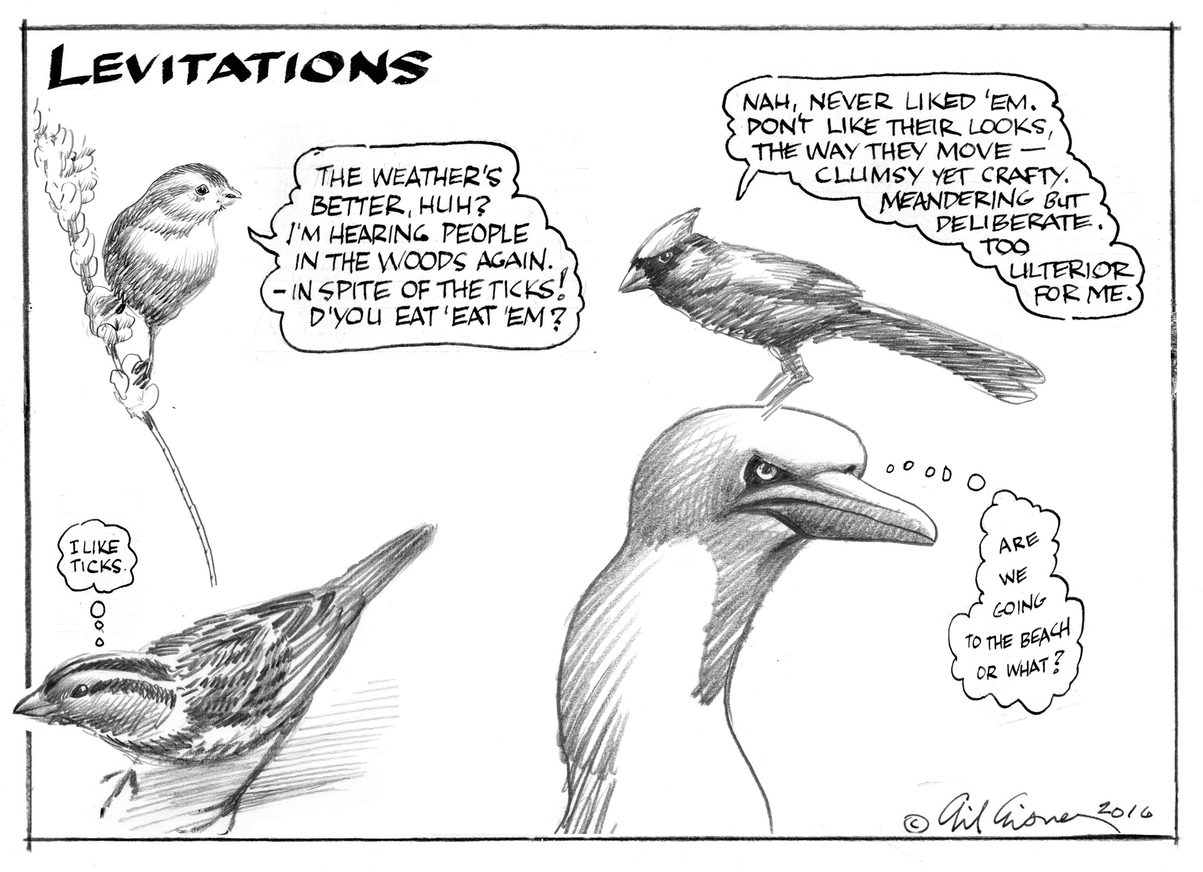 Levitations—May 2016
