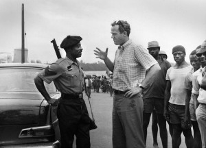 Garrison at a military checkpoint in Biafra during the 1960's.