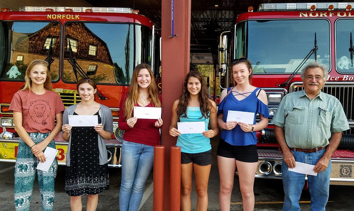 Seven Students Win NVFD Scholarships