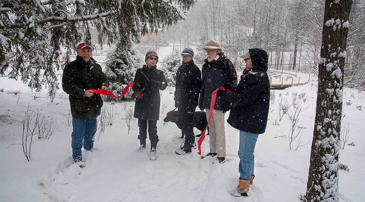 City Meadow Park Opens as First Major Snowfall Arrives