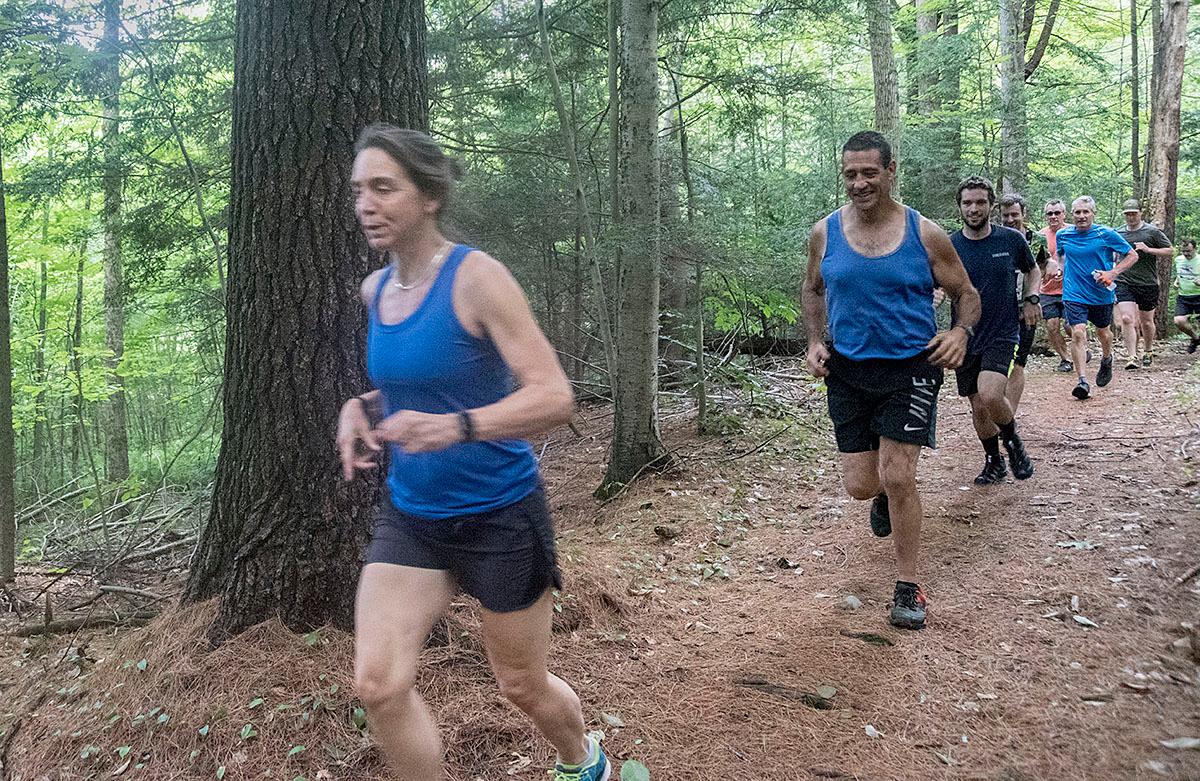 Trail Runners Take to the Woods