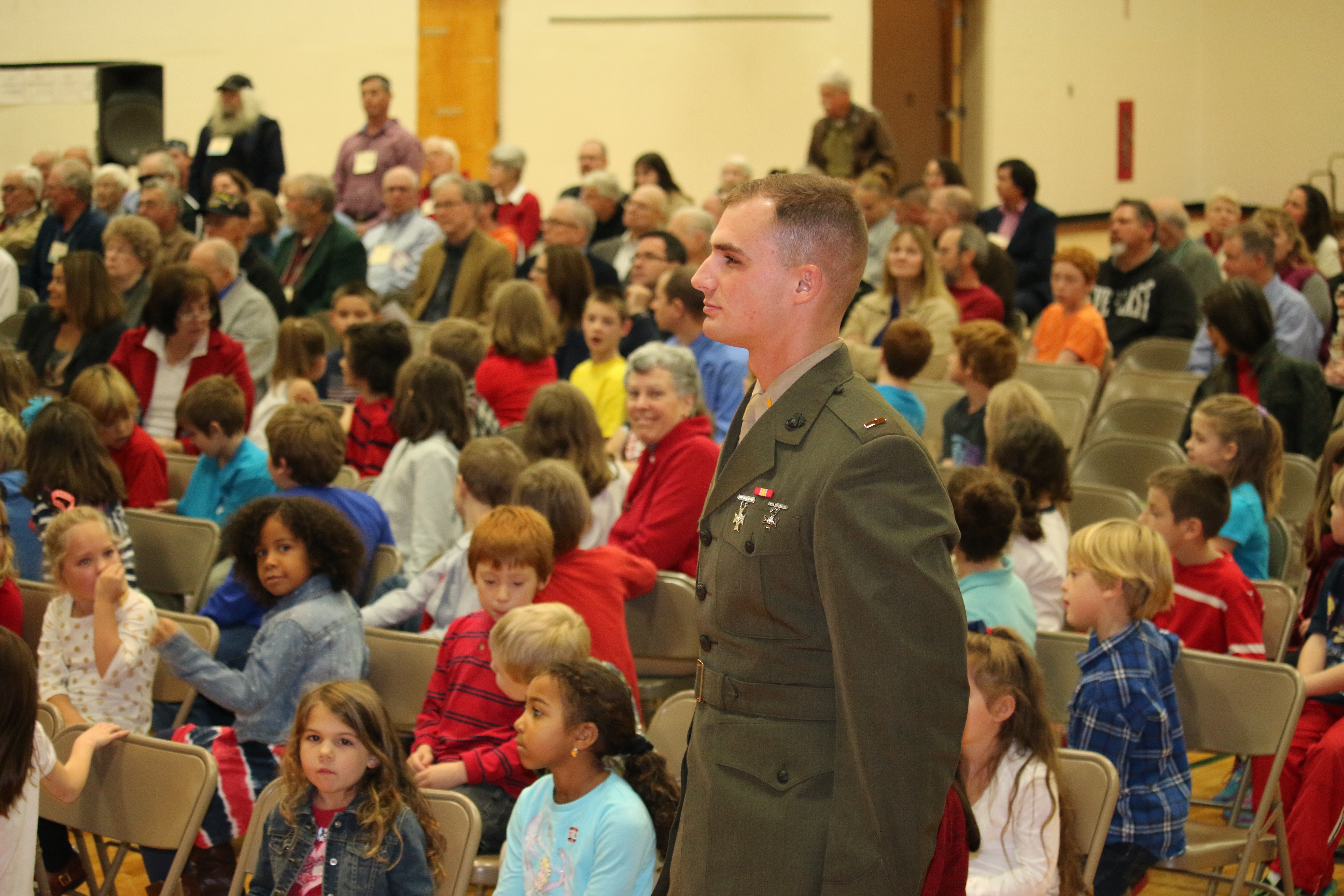 Botelle Students Honor Veterans