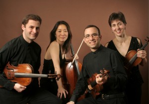 The Brentano Quartet, the festival's new ensemble in residence, performed in "A Late Quartet," 2012, with Philip Seymour Hoffman, Christopher Walken and Catherine Keener.