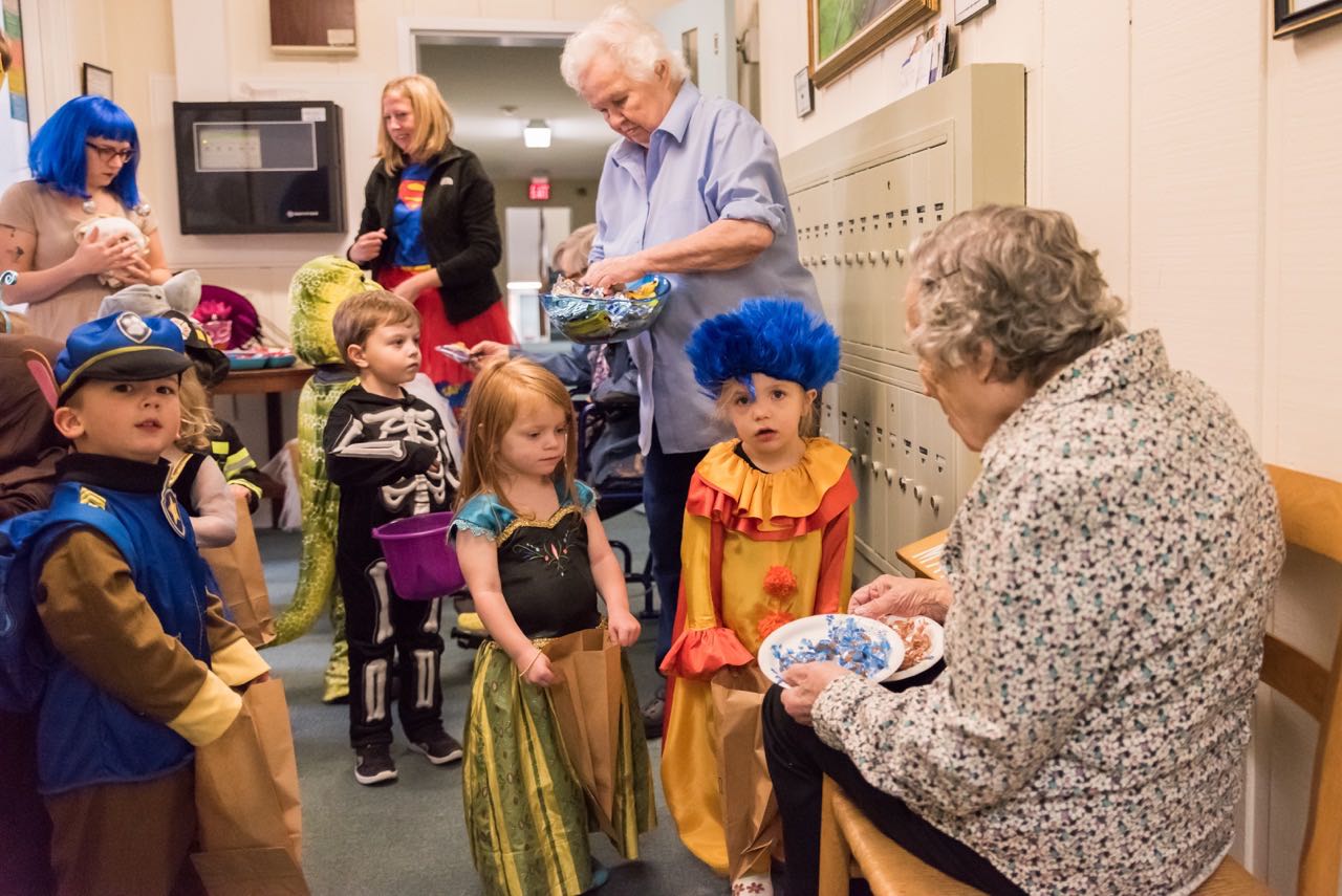 Some Trick-or-Treaters Get an Early Start