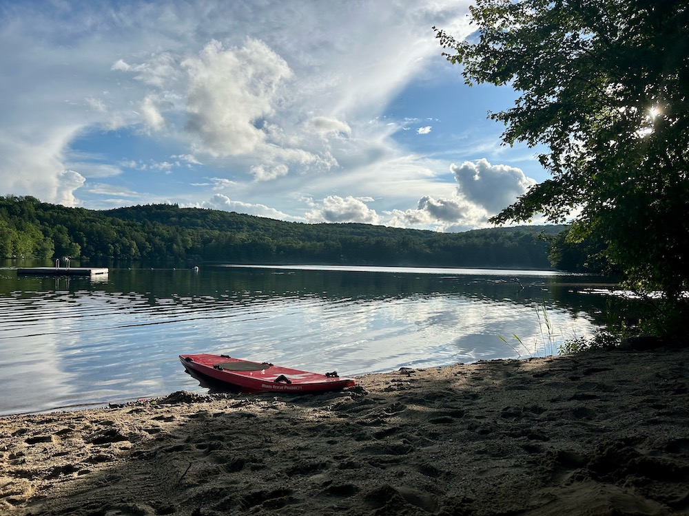 Back in the Swim at Tobey Pond