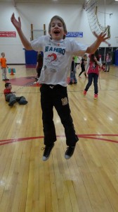 Parker Dauphinais at Botelle's annual Jump Rope for Heart event. Photo by Ann DeCerbo.