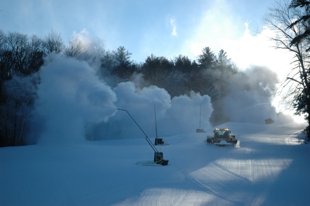 Snow Guns at Region’s Four Ski Areas are Working Overtime