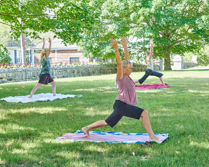 Yoga on the Grass